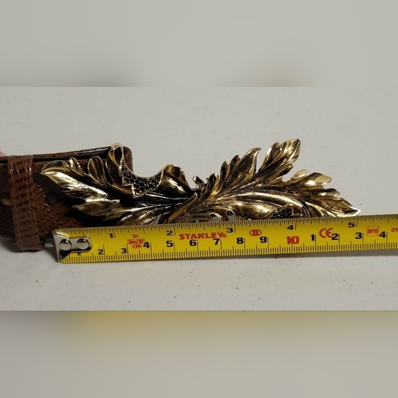 Jay Feinberg Strongwater Signed Designer Belt SIZE MEDIUM - Picture 5 of 15